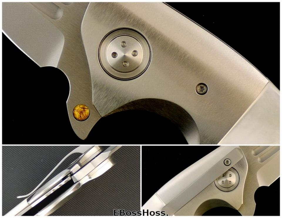 Allen Elishewitz / Liong Mah Design Malaysian Jaguar Linerlock Fipper 